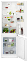 AEG OSC5S181ES Integrated Low Frost Fridge Freezer with Sliding Door Fixing Kit - White - E Rated