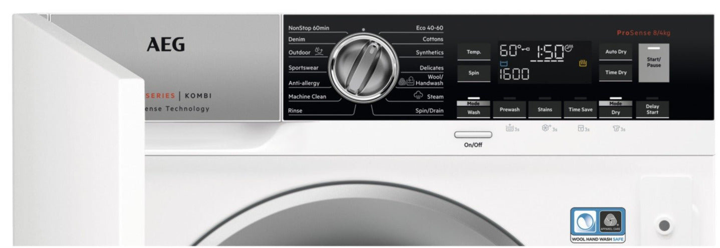 aeg washer dryer l7wc8632bi