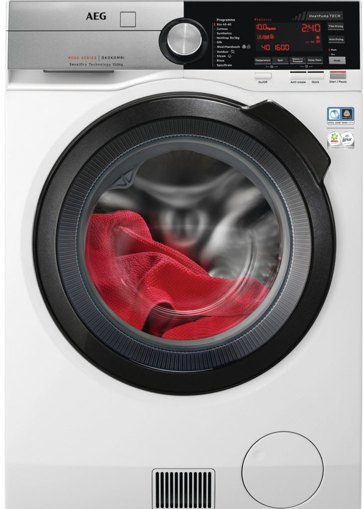 AEG 9000 Series L9WEC169R 10Kg / 6Kg Washer Dryer with 1600 rpm - White - C Rated