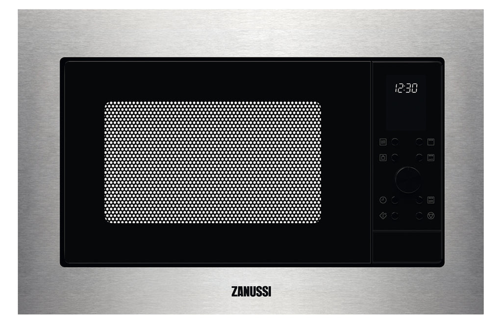 Zanussi  ZMSN7DX  Built in Microwave with Grill - Stainless Steel