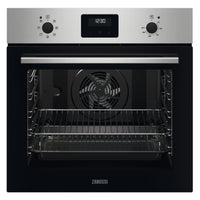 Zanussi ZOHNX3X1 Built In Electric Single Oven - Stainless Steel