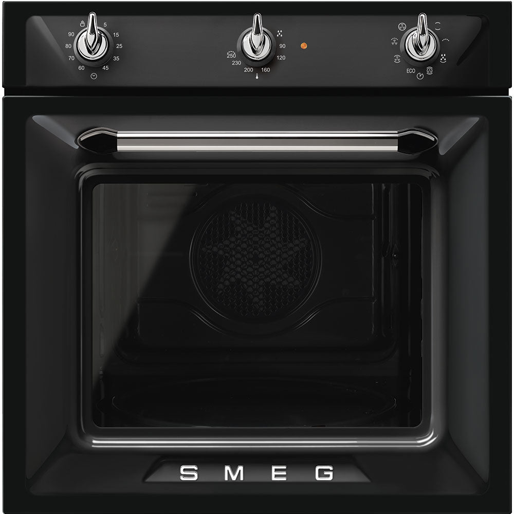Smeg Victoria SF6905N1 Built In Electric Single Oven - Black