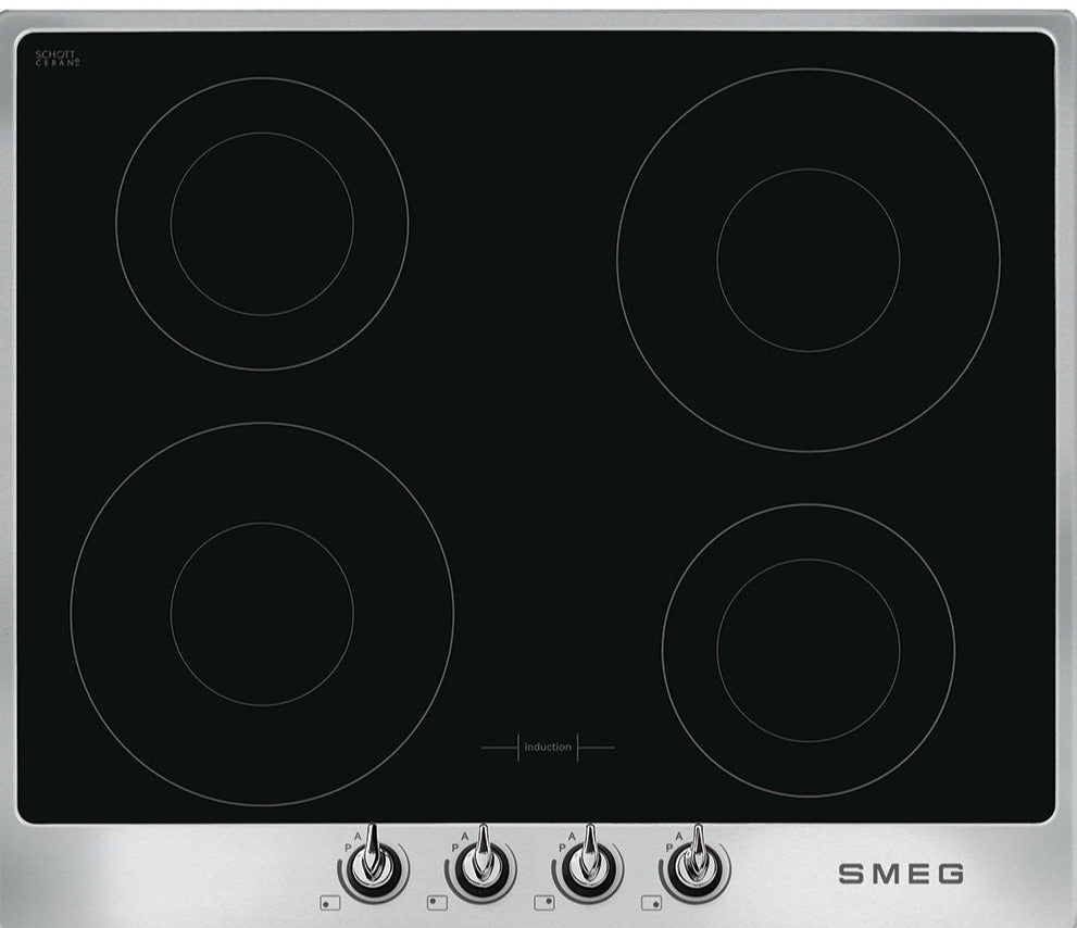 Smeg Victoria SI964XM 60cm Induction Hob - Stainless Steel