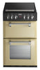 Stoves Richmond 550E Electric Ceramic Hob Double Oven Cooker 550mm Wide Champagne - Moores Appliances Ltd.