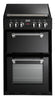 Stoves Richmond 550DFW Dual Fuel Double Oven 550mm Wide Cooker Black - Moores Appliances Ltd.
