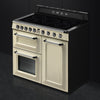 Smeg Victoria TR103IP2 100cm Electric Range Cooker with Induction Hob - Cream