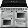 Smeg Victoria TR4110IX2 110cm Electric Range Cooker with Induction Hob - Stainless Steel