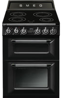 Smeg Victoria TR62IBL2 60cm Electric Cooker with Induction Hob - Black