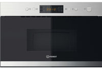 Indesit MWI3213IX Built in Microwave With Grill - Stainless Steel