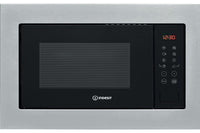 Indesit MWI125GX Buil In Microwave With Grill - Stainless Steel