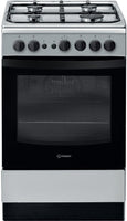 Indesit IS5G1PMSS 50cm Gas Cooker - Silver