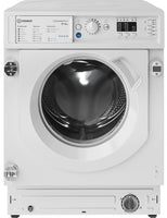 Indesit BIWDIL861284 8Kg / 6Kg Integrated Washer Dryer with 1200 rpm - White - D  Rated