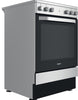 Hotpoint HS67V5KHX 60cm Electric Cooker with Ceramic Hob - Inox