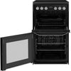 Hotpoint HD5V93CCB 50cm Electric Cooker with Ceramic Hob - Black