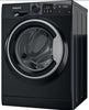 Hotpoint NSWF945CBSUKN 9Kg Washing Machine with 1400 rpm - Black - B Rated