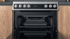 Hotpoint HDT67V9H2CX 60cm Electric Cooker with Ceramic Hob - Inox
