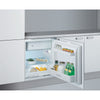 Indesit IFA11 60cm Integrated Undercounter Fridge with Ice Box - Fixed Door Fixing Kit - White - F Rated