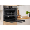 Indesit KFW3841JHIX Built In Electric Single Oven - Stainless Steel