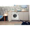 Indesit BIWDIL75125UKN 7Kg / 5Kg Integrated Washer Dryer with 1200 rpm - White - F Rated