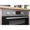 Indesit IDU6340IX Built Under Electric Double Oven - Stainless Steel