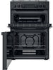 Hotpoint HDM67G0CCB 60cm Gas Cooker - Black