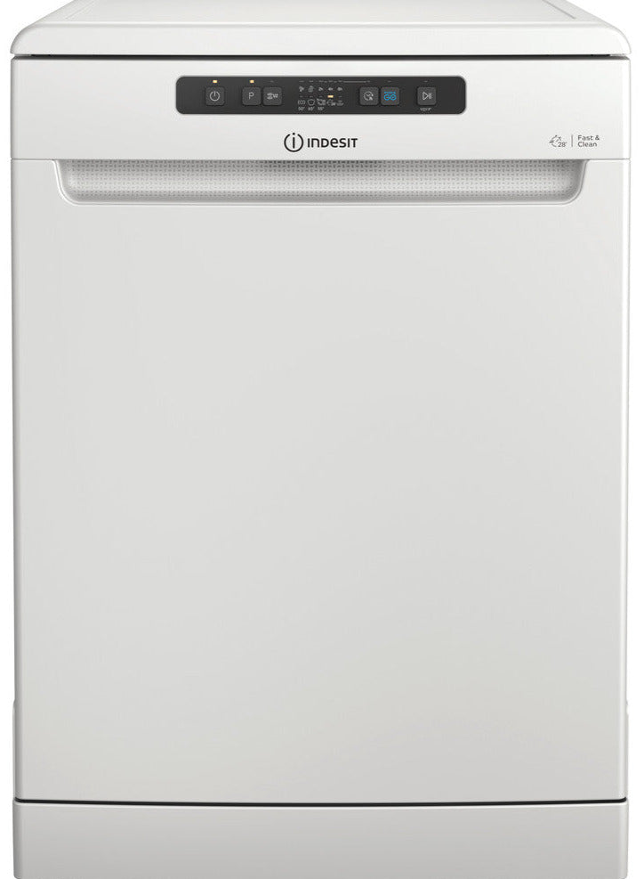 Indesit DFC2B16UK Standard Dishwasher - White - F Rated