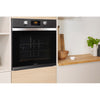 Indesit IFW3841PIX Built In Electric Single Oven - Stainless Steel