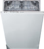 Indesit DSIE2B10UKN Fully Integrated Slimline Dishwasher - F Rated