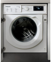 Hotpoint BIWMHG81484 8Kg Integrated Washing Machine with 1400 rpm - White - C Rated