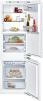 Neff N90 KI8865DE0 Wifi Connected Integrated Frost Free Fridge Freezer with Fixed Door Fixing Kit - White - E Rated