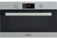 Hotpoint MD344IXH Built In Microwave with Grill - Stainless Steel